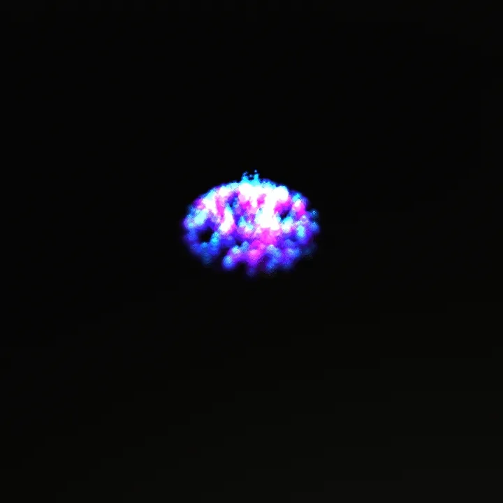 Portfolio detail image 4 for 音頻視覺化 - 賽博圓場 (Audio Visualization - Cyber Round)